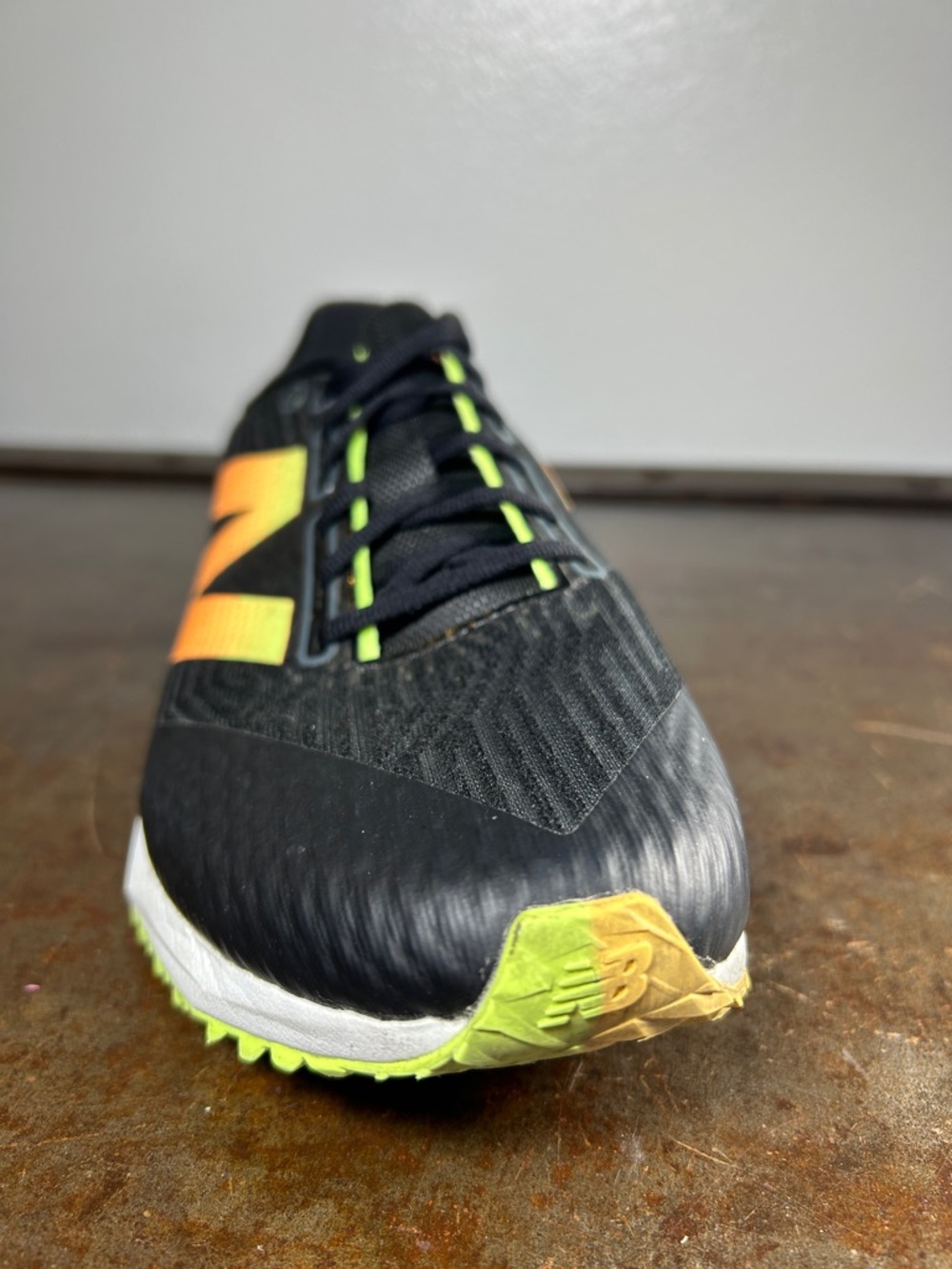 New Balance Fuel Cell XC7 Running Shoes Orange,Neon Yellow Accents Men’s Size 7 - Picture 10 of 16